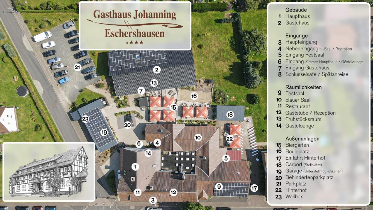 Gasthaus Johanning Ek Uslar Esterno foto